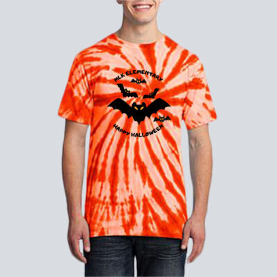 Adult Tie-Dye T-Shirt - Fall - Bats Thumbnail