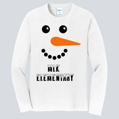Adult Long Sleeve Shirt - Winter - Snowman  Thumbnail