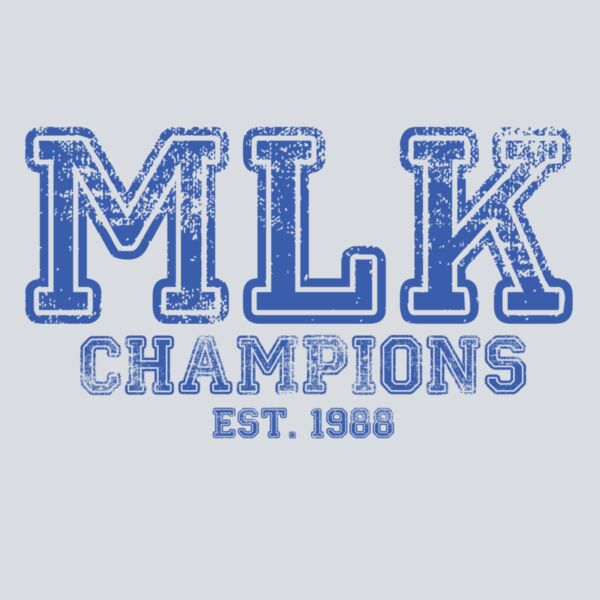 Distressed with Letter - Blue Thumbnail